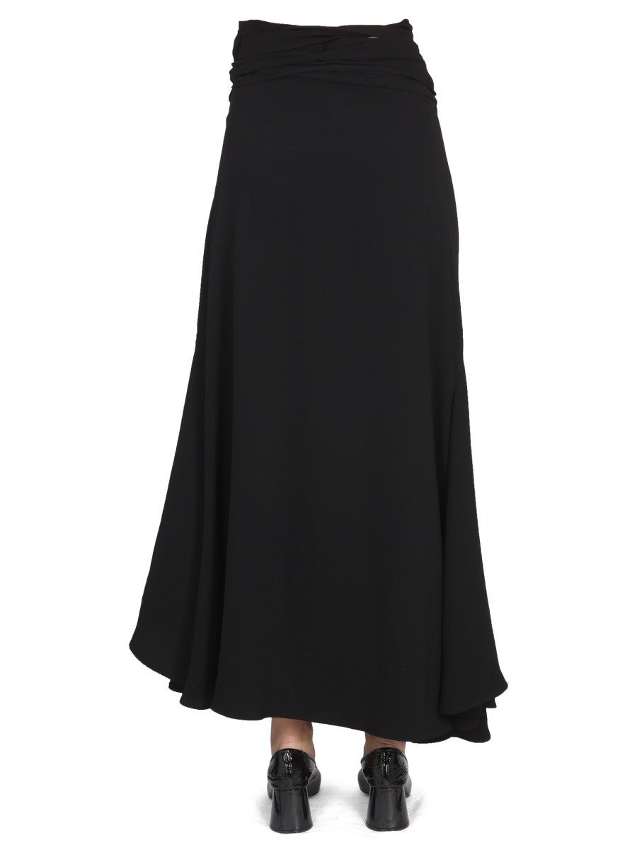 STEFANO MORTARI SKIRT WITH BOW