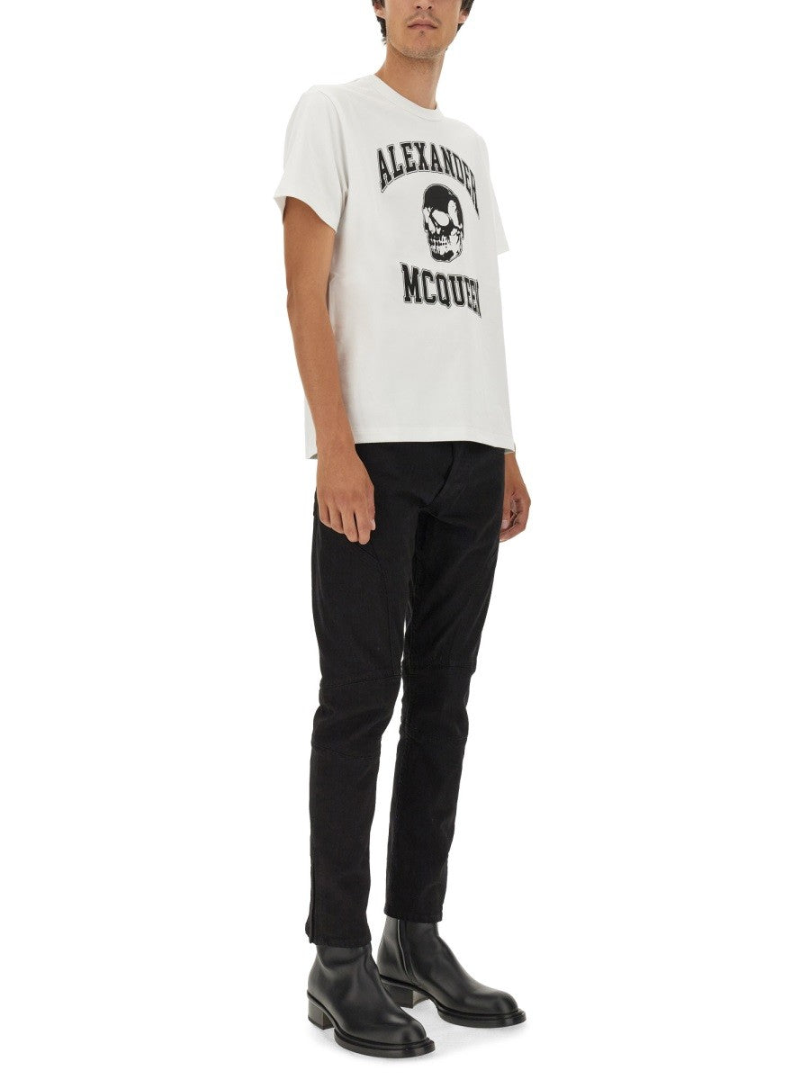 Alexander Mcqueen SKULL LOGO T-SHIRT