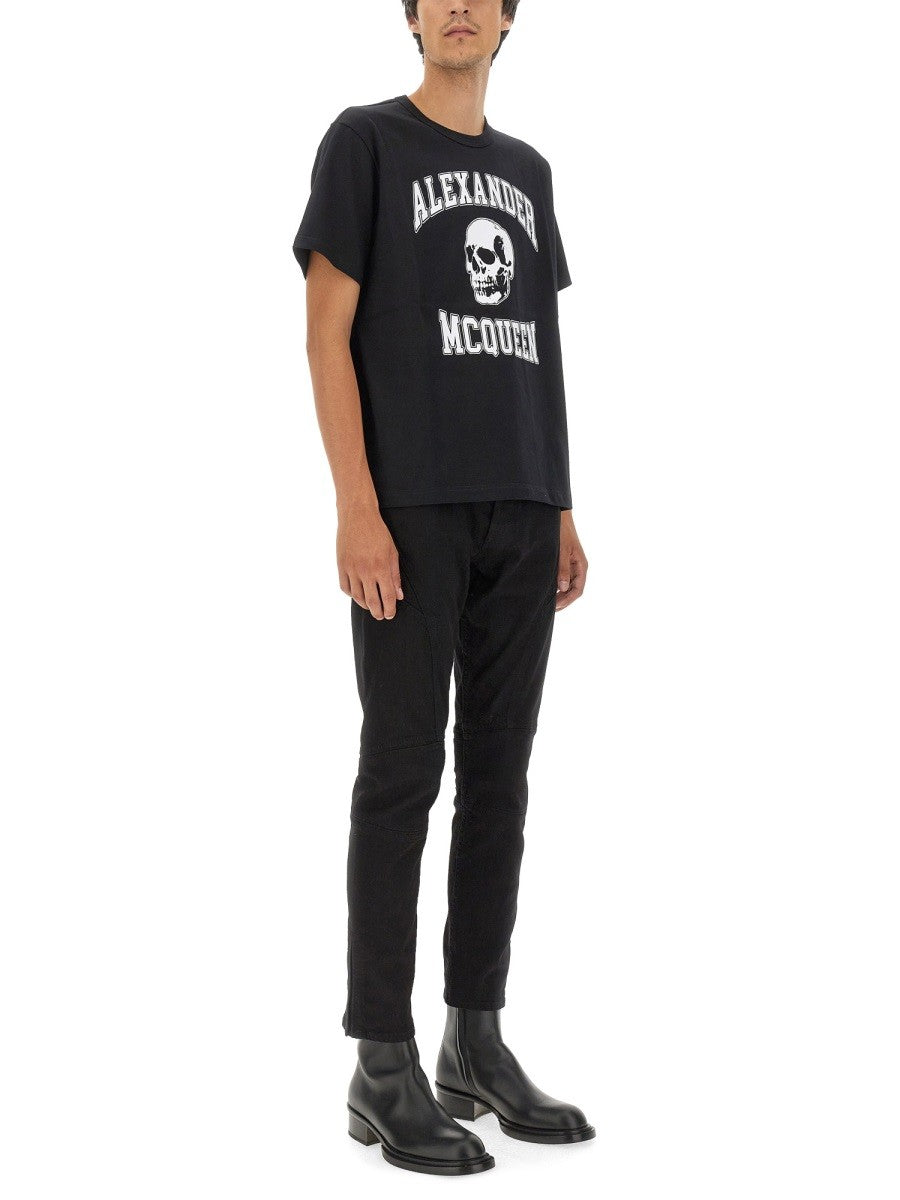 Alexander Mcqueen SKULL LOGO T-SHIRT