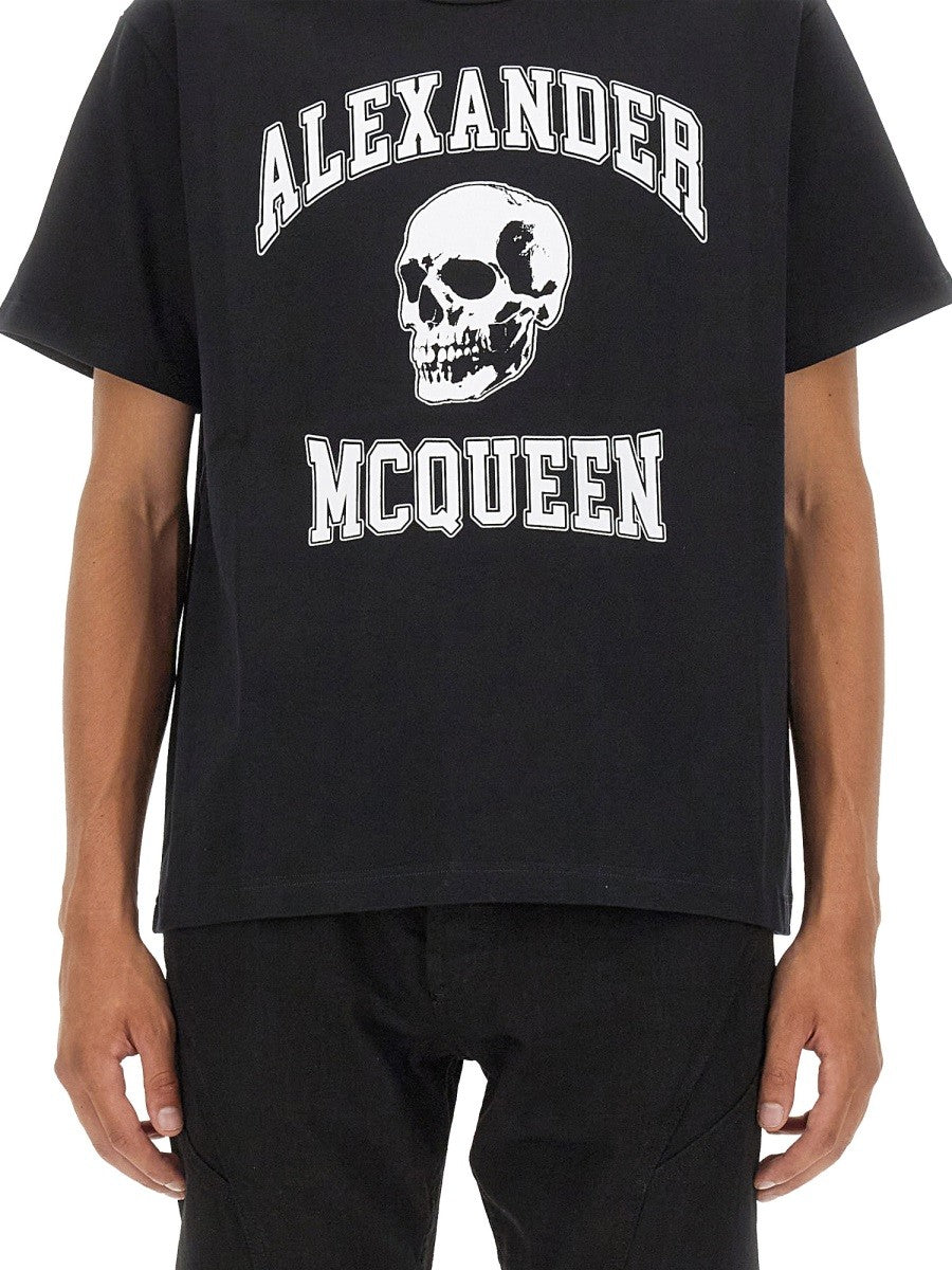 Alexander Mcqueen SKULL LOGO T-SHIRT