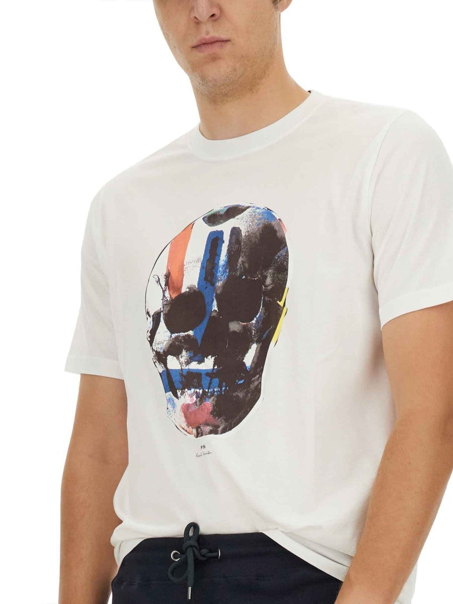 PS BY PAUL SMITH SKULL T-SHIRT