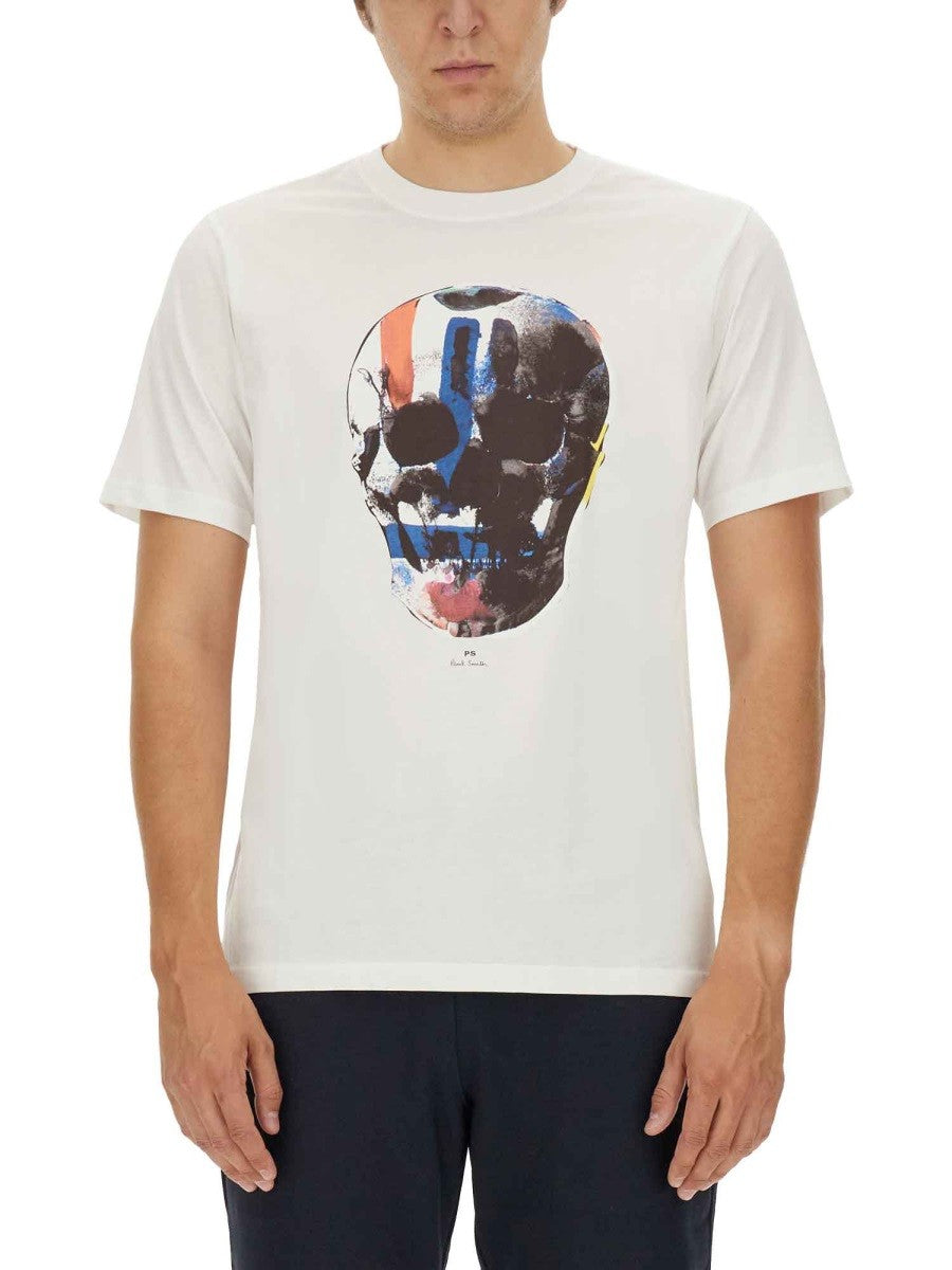 PS BY PAUL SMITH SKULL T-SHIRT