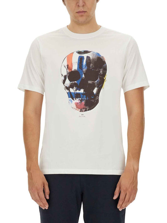 PS BY PAUL SMITH SKULL T-SHIRT