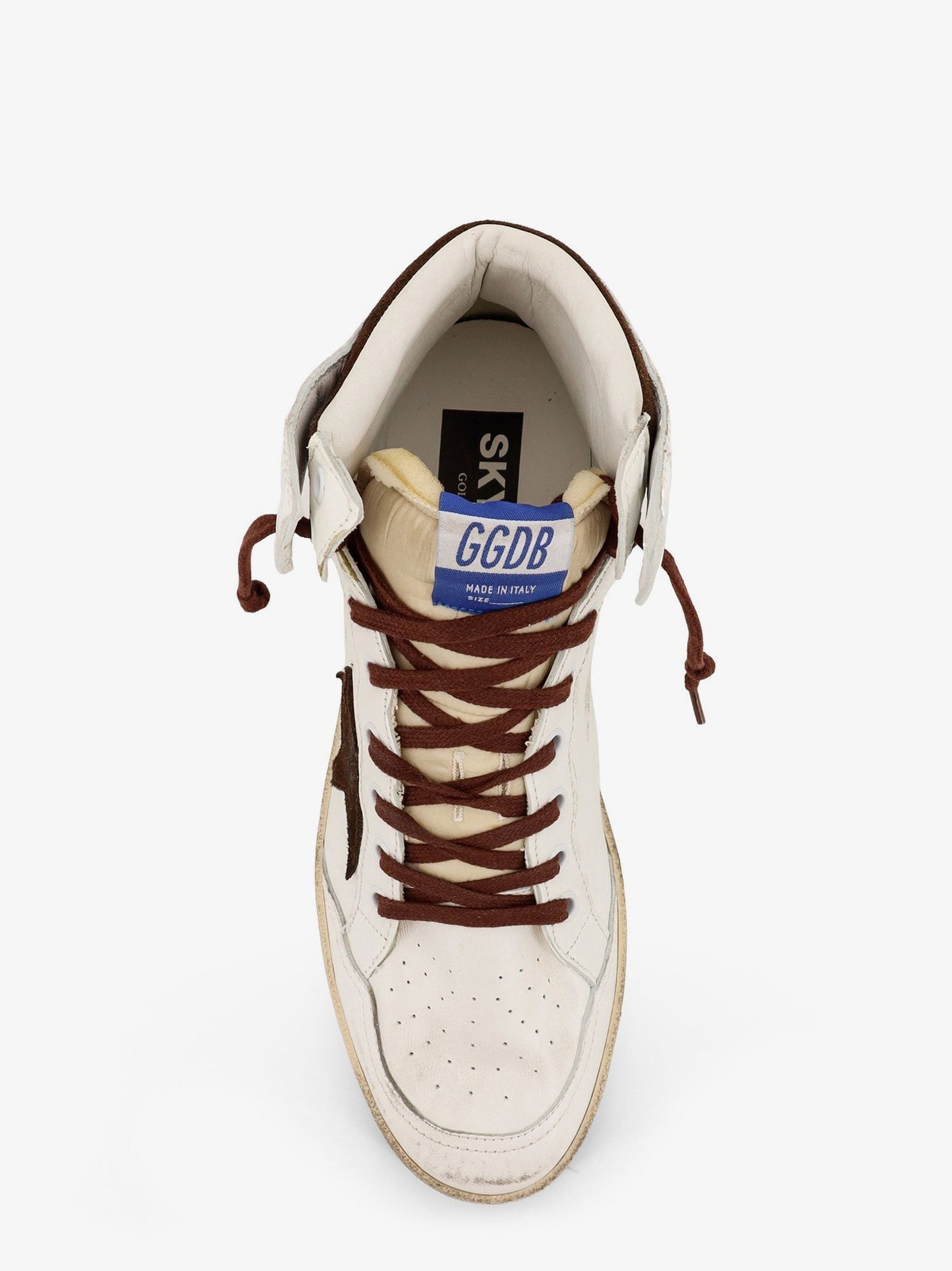 Golden Goose Deluxe Brand Sky Star high-top leather sneakers