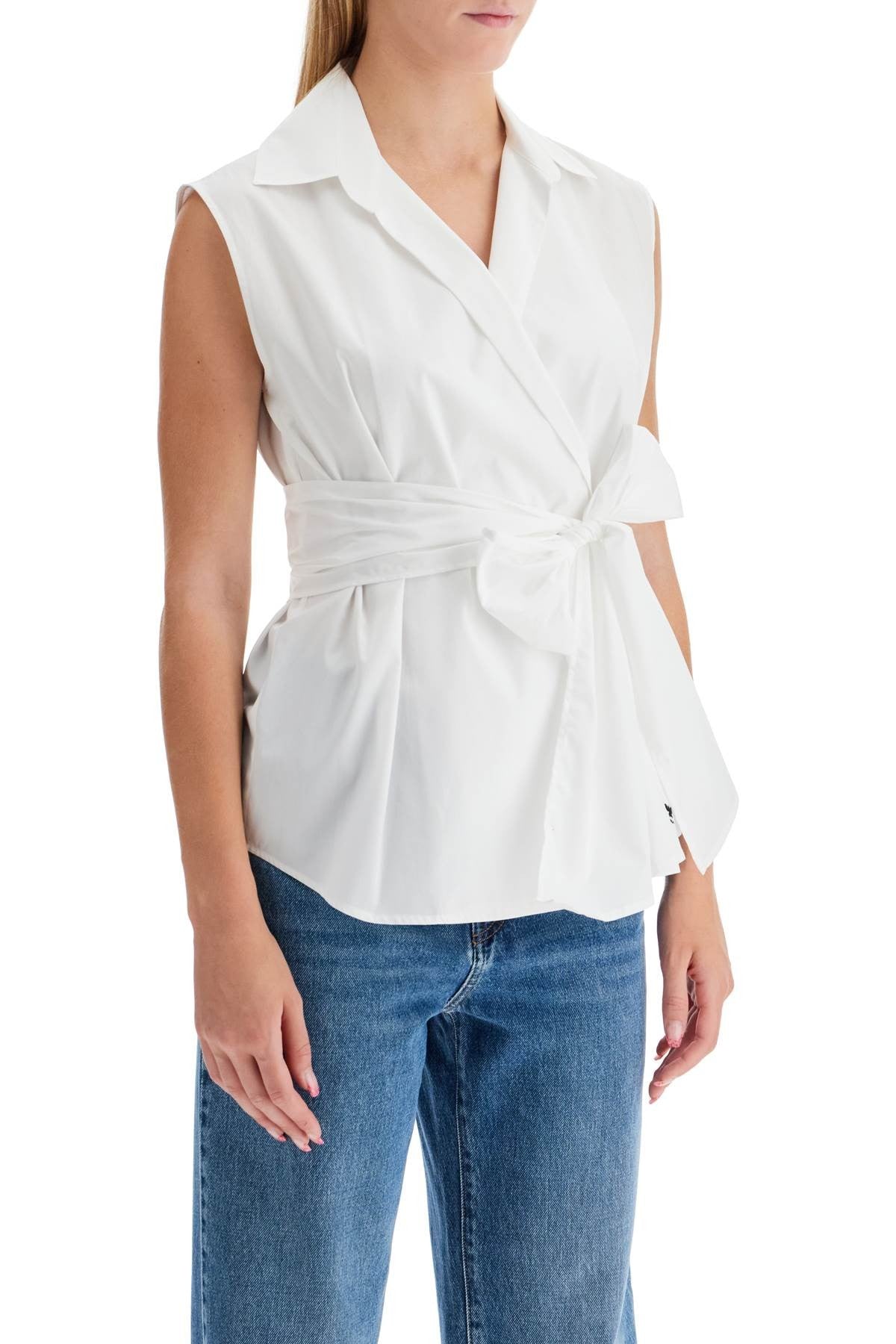 WEEKEND MAX MARA sleeveless poplin