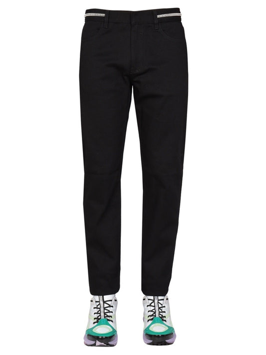 Givenchy SLIM FIT JEANS WITH METALLIC DETAILS