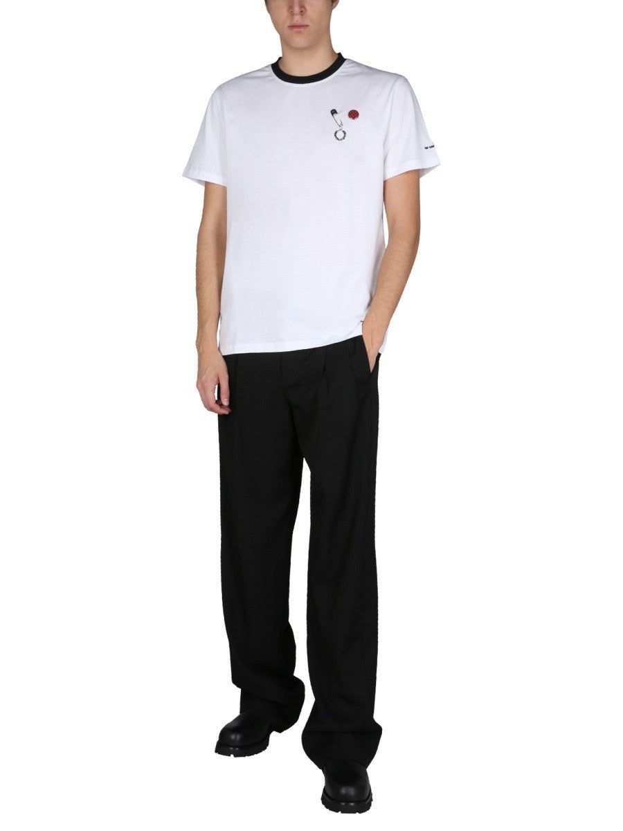 FRED PERRY X RAF SIMONS SLIM FIT T-SHIRT