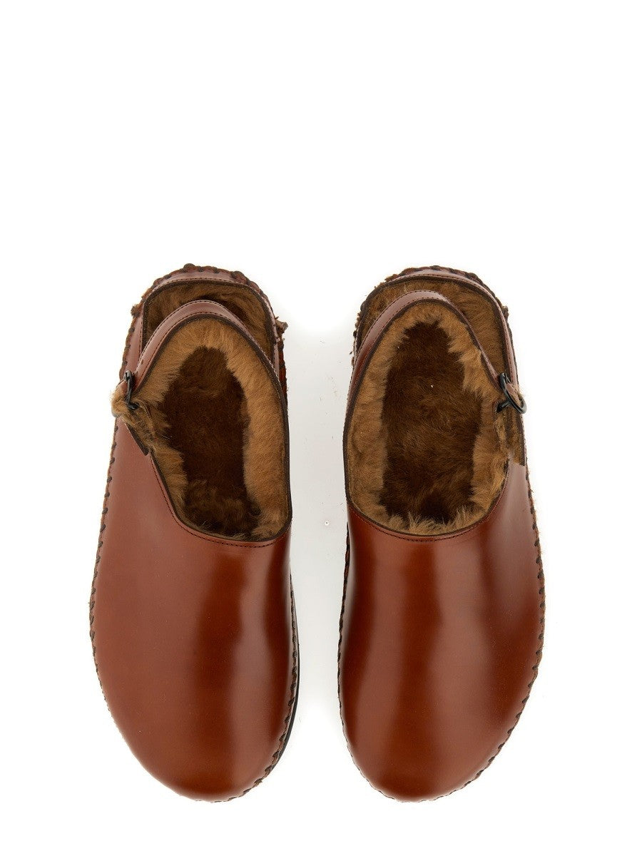 HEREU SLINGBACK "CARGOL" SHEARLING