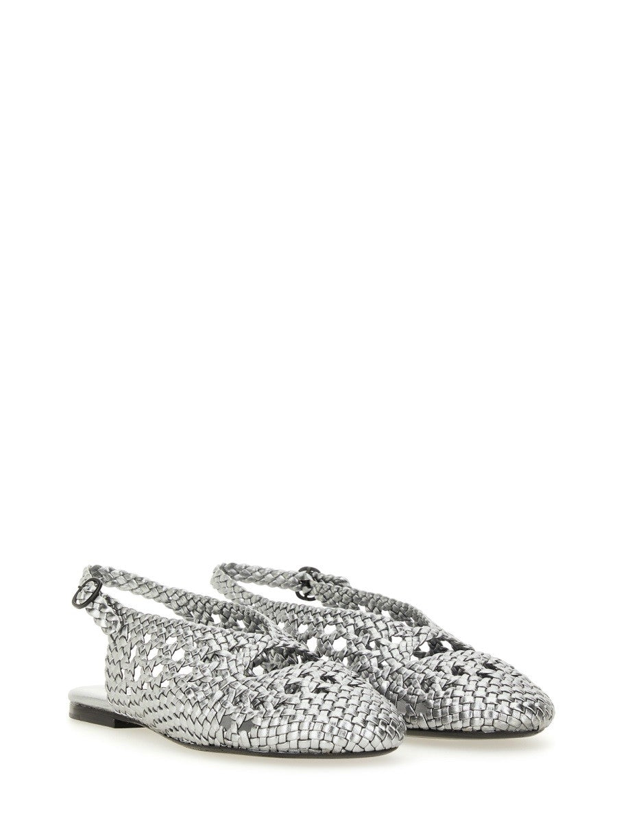 HEREU SLINGBACK SANDAL "EMPURIA METALLIC"