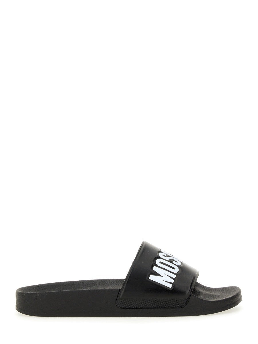 Moschino SLIP-ON SLIPPER WITH LOGO