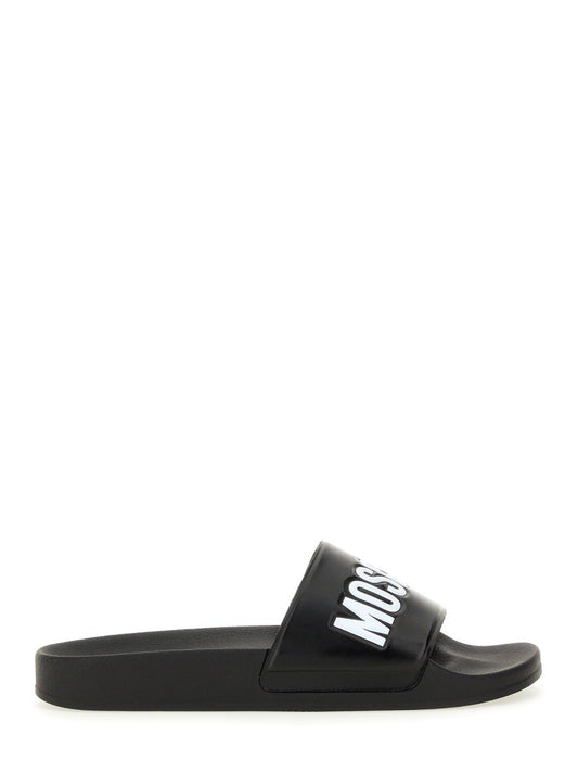 Moschino SLIP-ON SLIPPER WITH LOGO