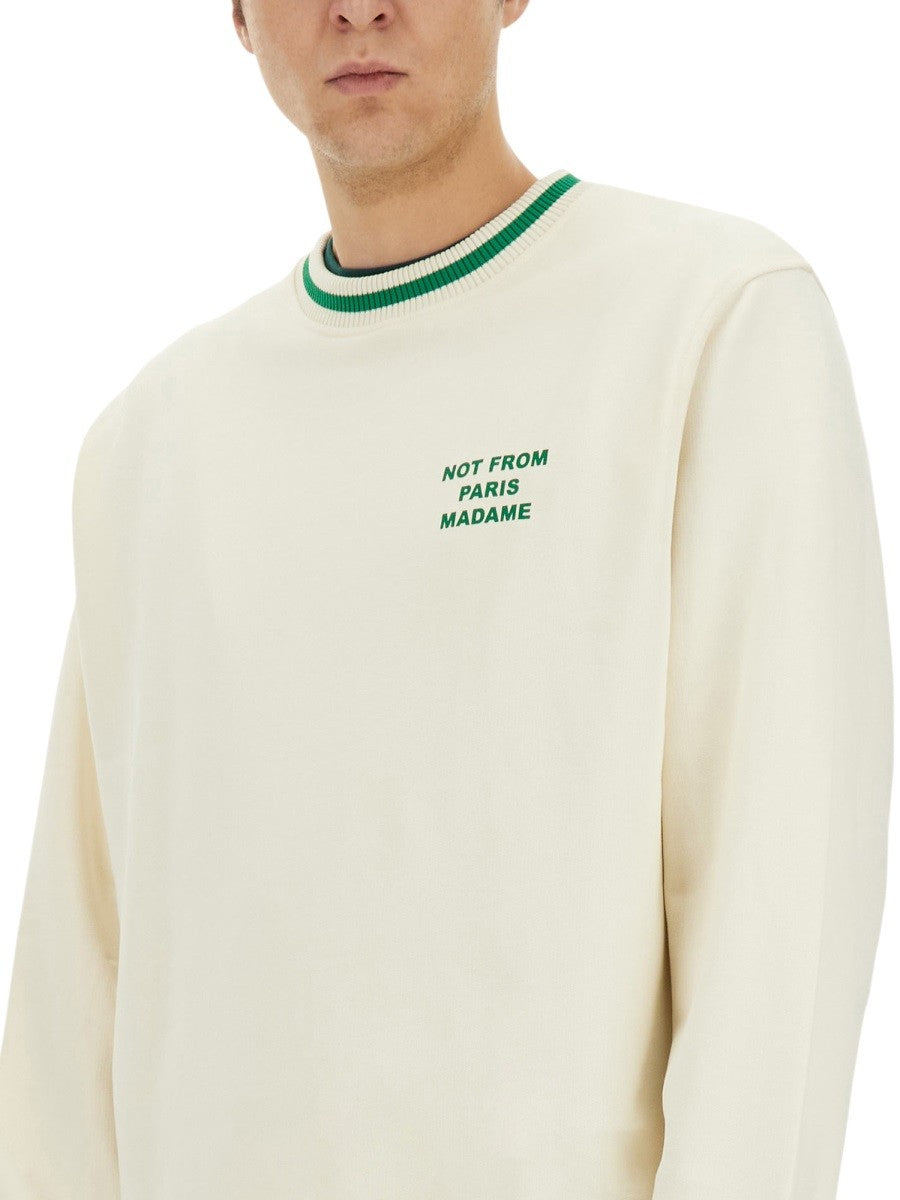 Drole De Monsieur "SLOGAN" SWEATSHIRT