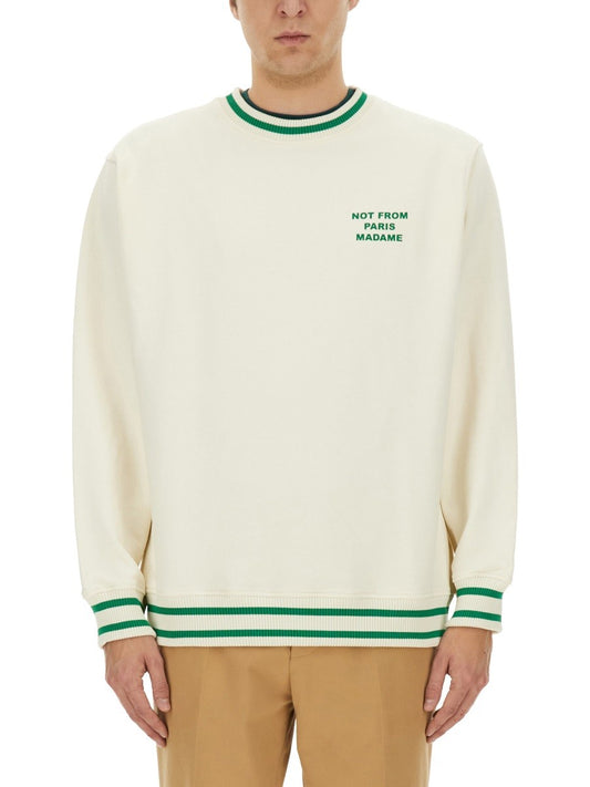 Drole De Monsieur "SLOGAN" SWEATSHIRT