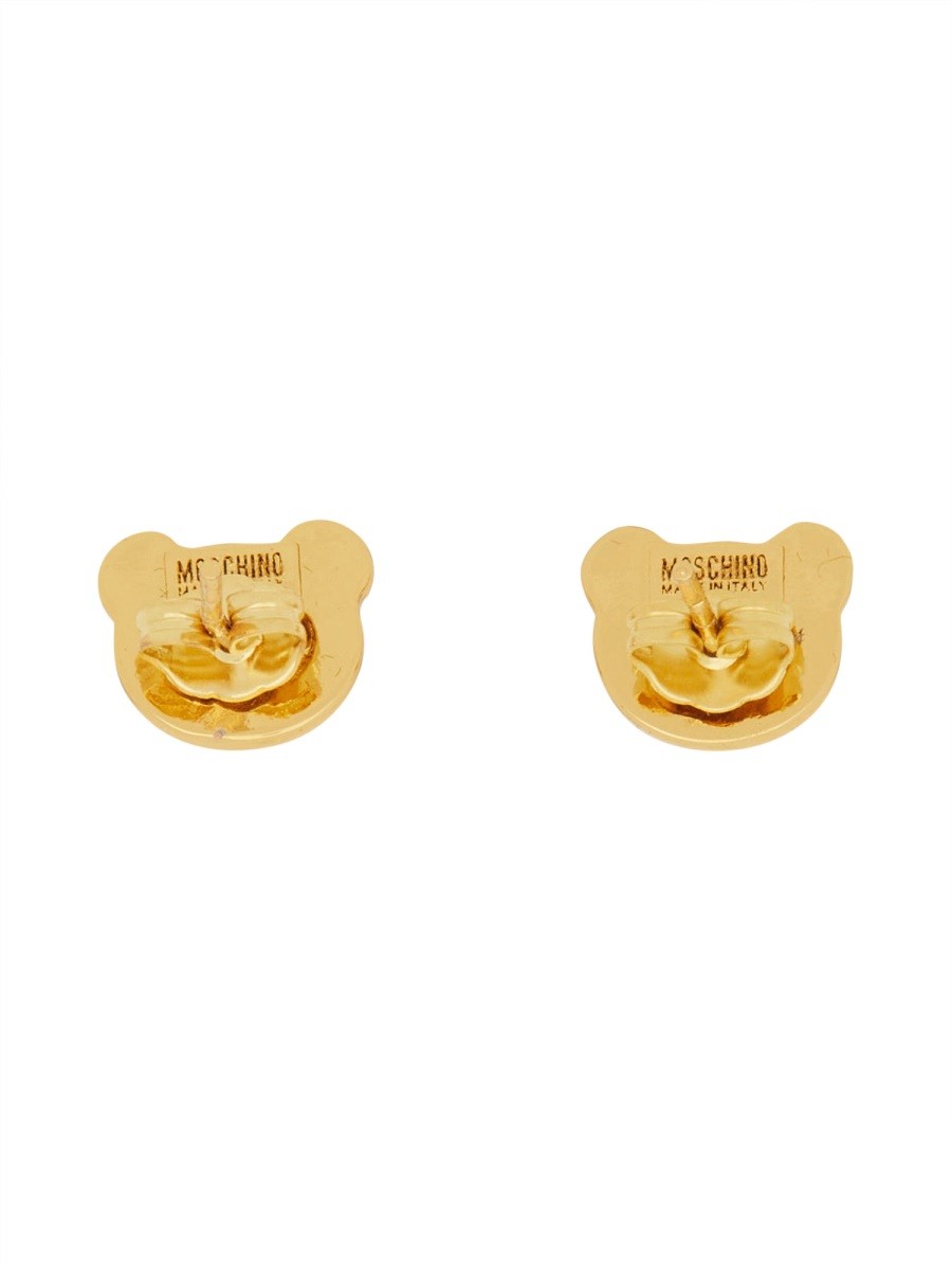 Moschino SMALL TEDDY BEAR EARRINGS