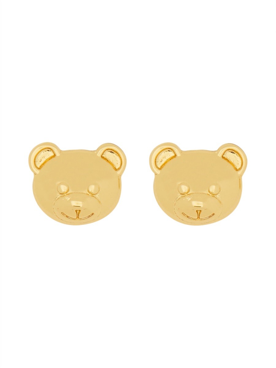 Moschino SMALL TEDDY BEAR EARRINGS