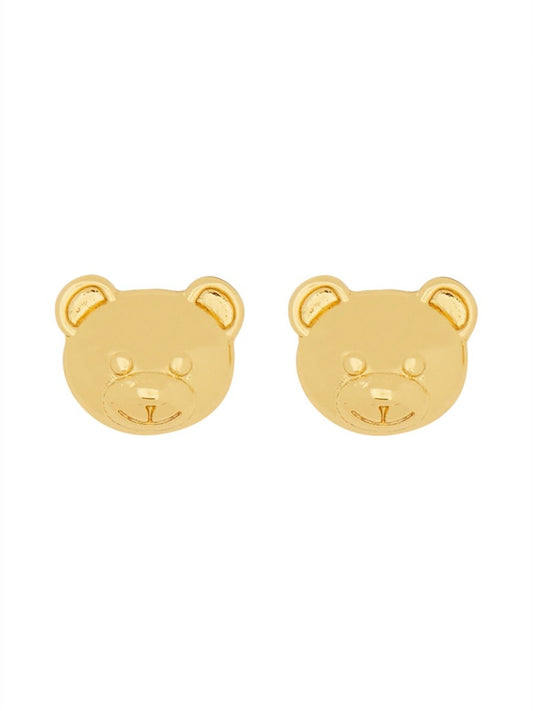 Moschino SMALL TEDDY BEAR EARRINGS