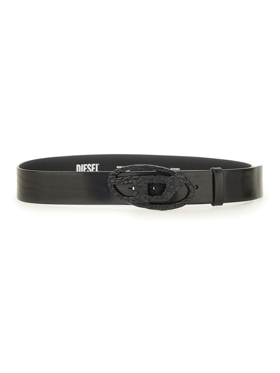 Diesel SMOOTH LEATHER BELT