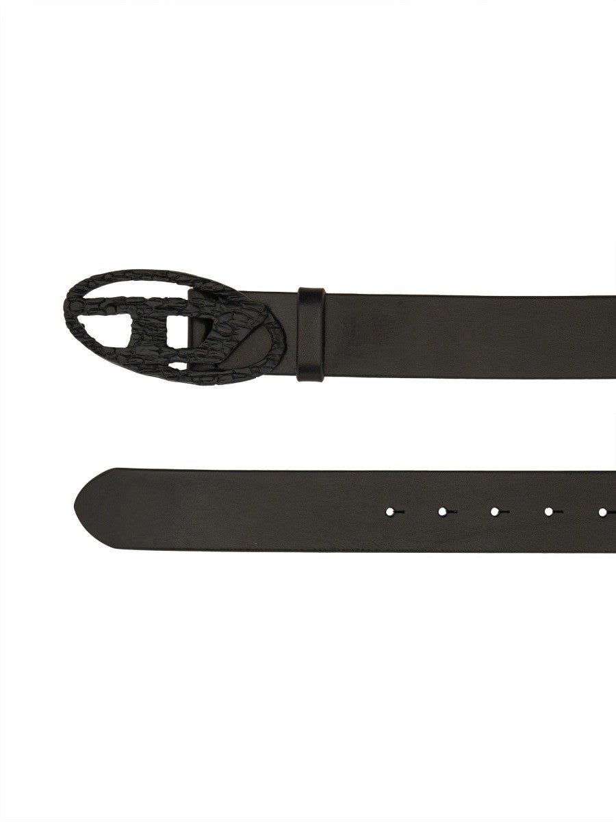 Diesel SMOOTH LEATHER BELT