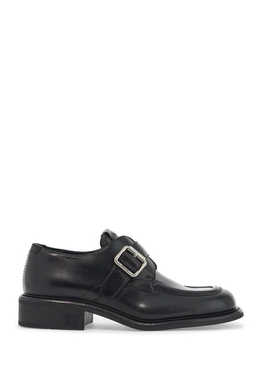 Miu Miu smooth leather monk strap shoes in 9