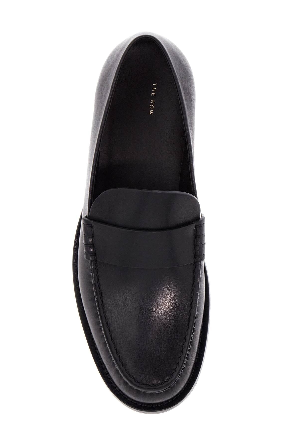 THE ROW "smooth leather novus loafers