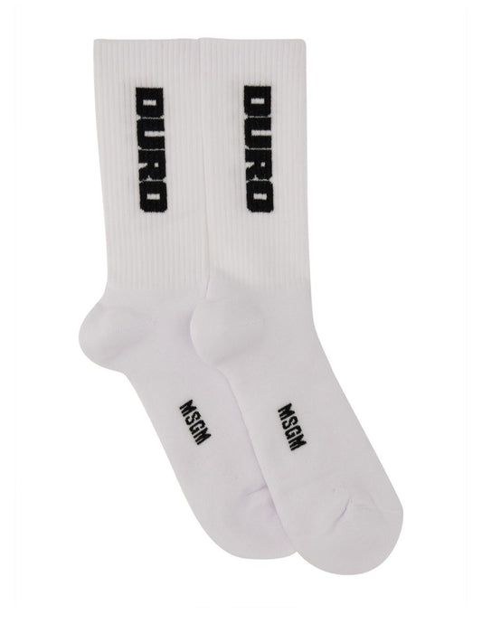 msgm SOCK WITH LOGO