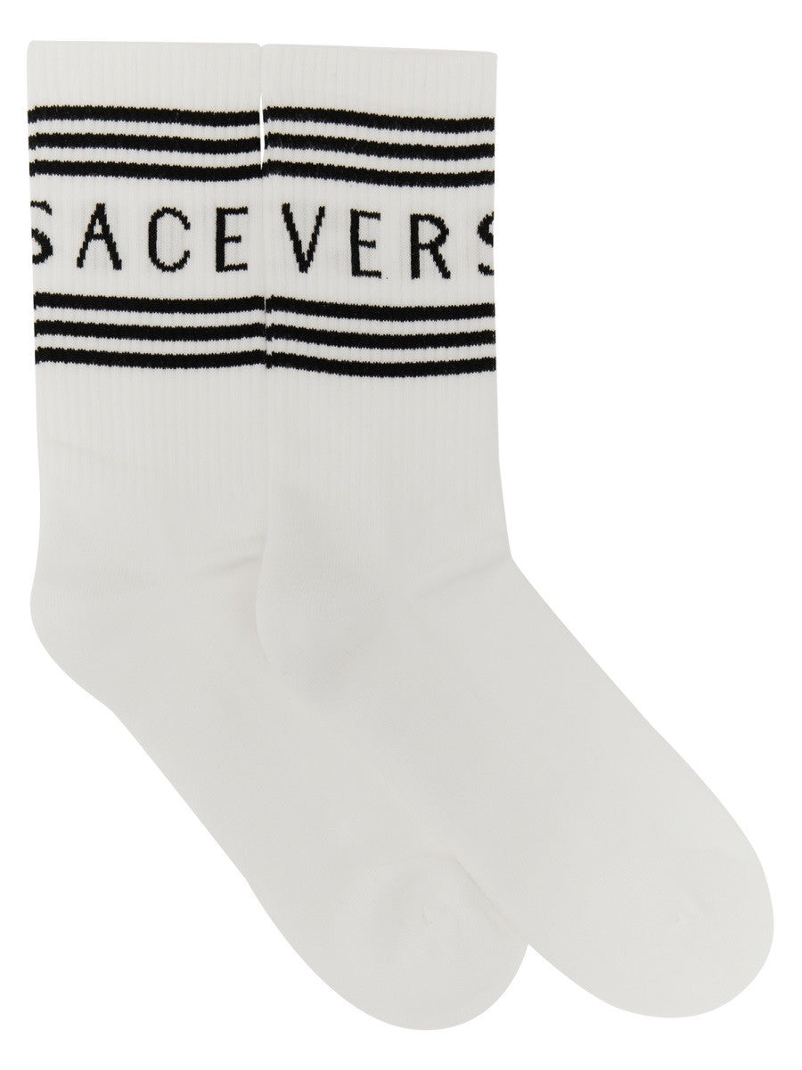 Versace SOCKS WITH LOGO