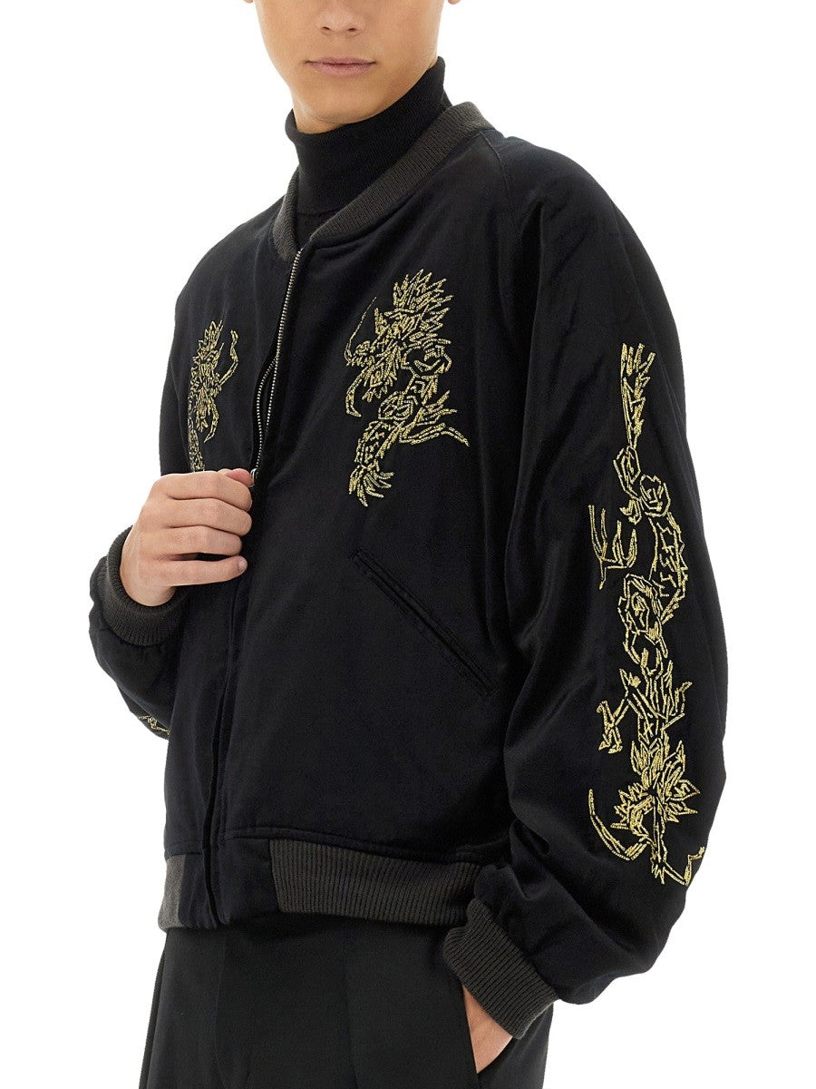 SASQUATCHFABRIX SOUVENIR JACKET "EASTEND DRAGON"