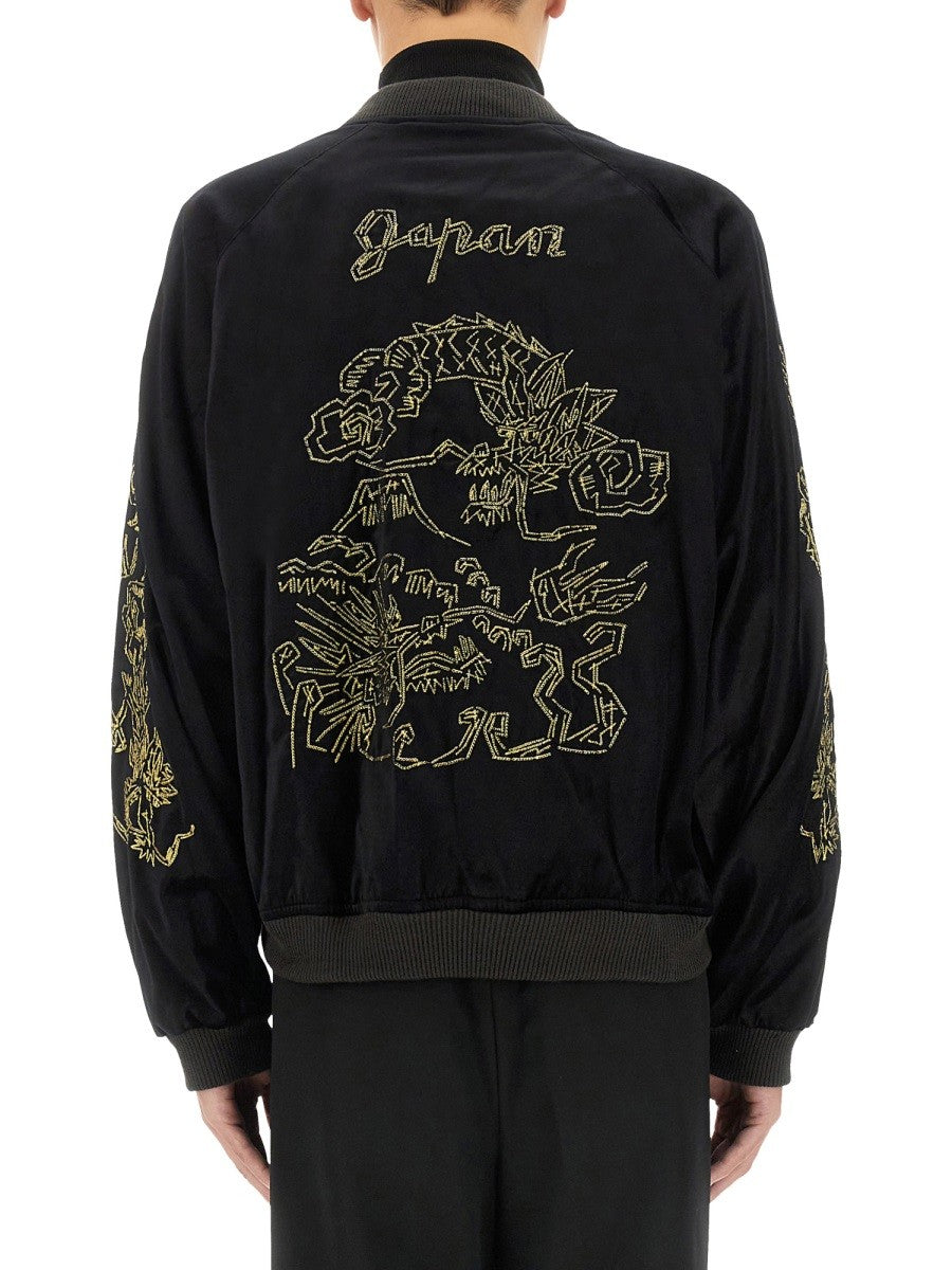 SASQUATCHFABRIX SOUVENIR JACKET "EASTEND DRAGON"