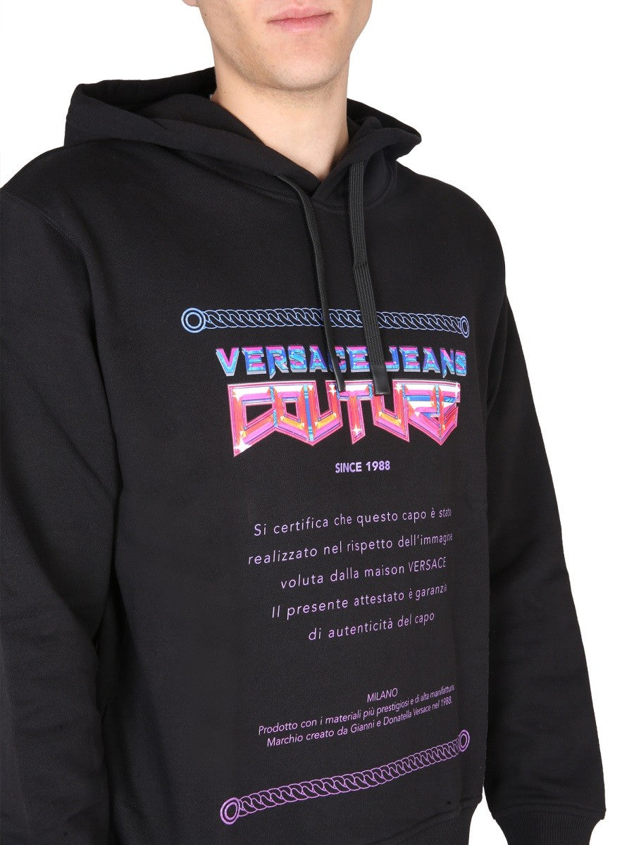 Versace Jeans Couture "SPACE WARRANTY" HOODIE