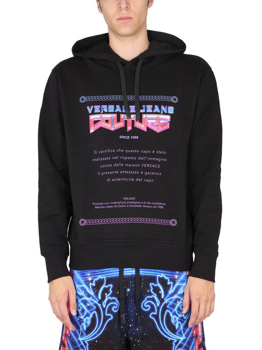 Versace Jeans Couture "SPACE WARRANTY" HOODIE