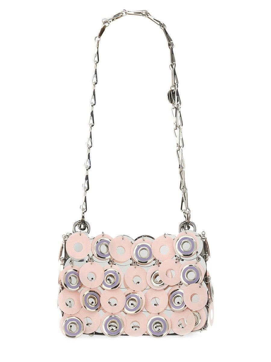 RABANNE "SPARKLE DISCS" SHOULDER BAG