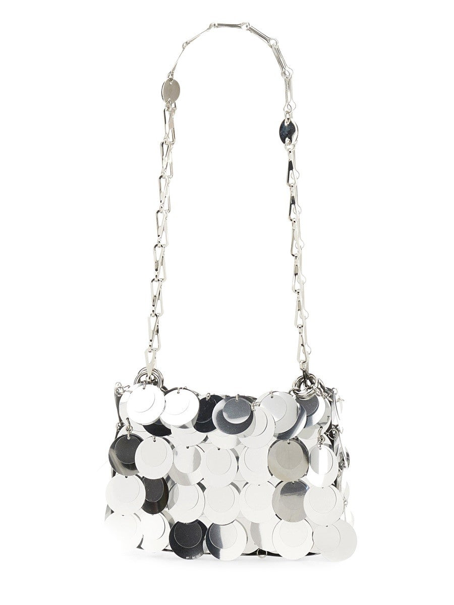 RABANNE "SPARKLE NANO" BAG