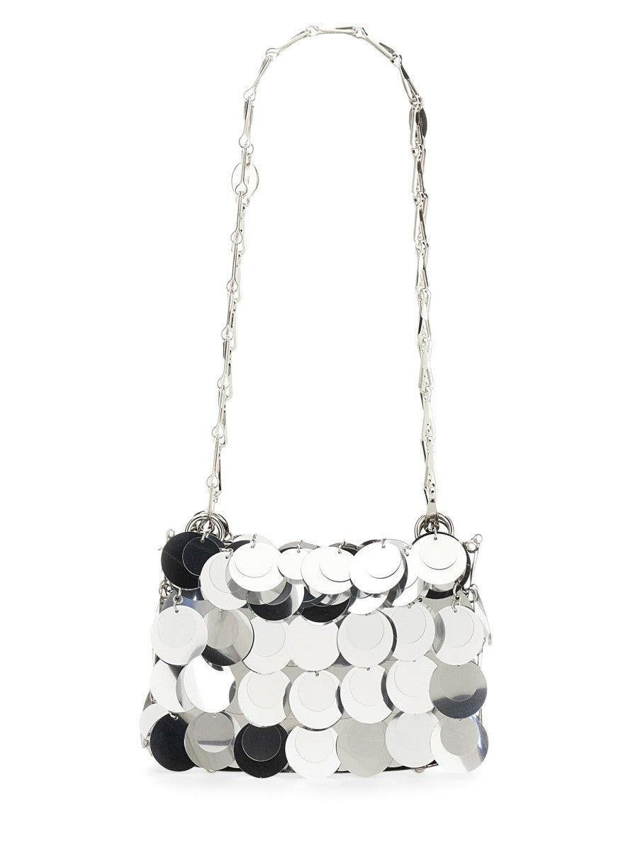 RABANNE "SPARKLE NANO" BAG