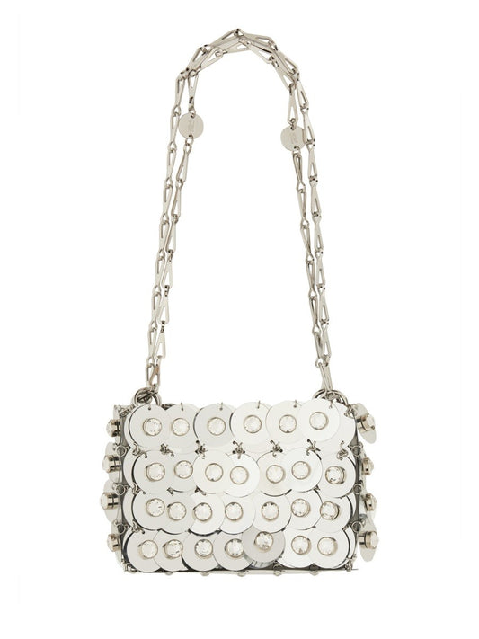 RABANNE "SPARKLE" SHOULDER BAG