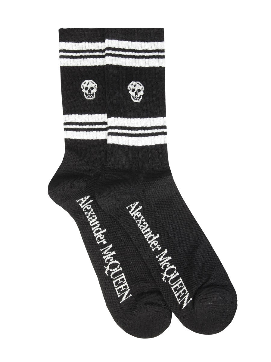 Alexander Mcqueen SPORTS SKULL SOCKS