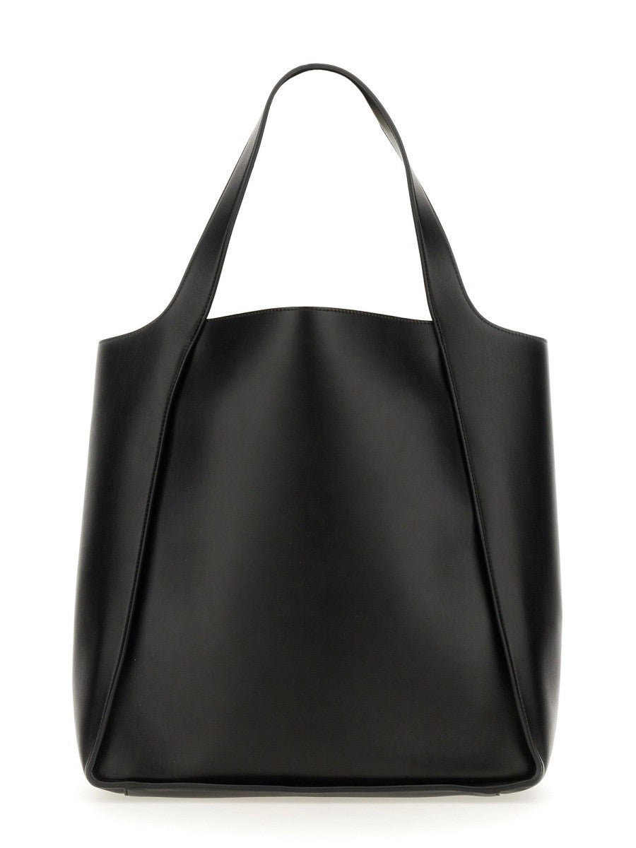 stella mccartney SQUARE TOTE BAG WITH LOGO