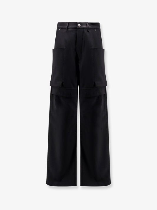 RICK OWENS Stefan Cargo virgin wool trousers