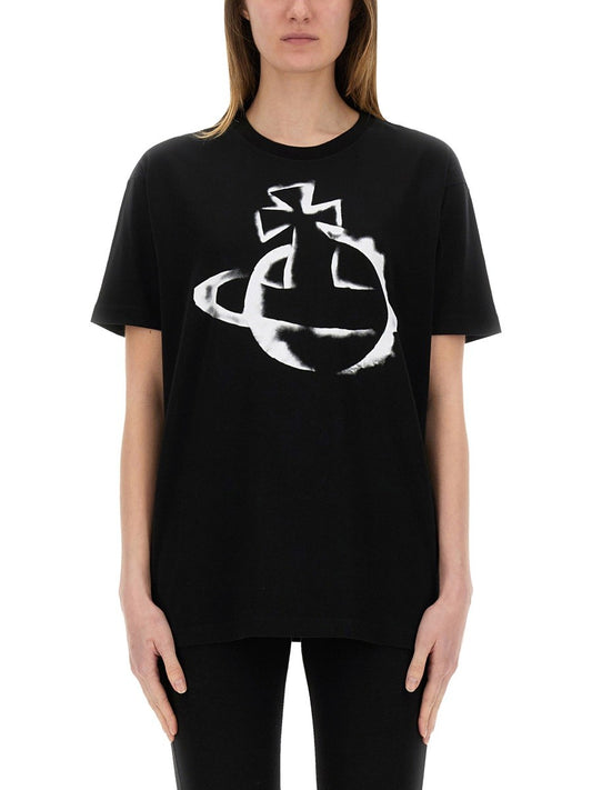 Vivienne Westwood "STENCIL ORB" T-SHIRT