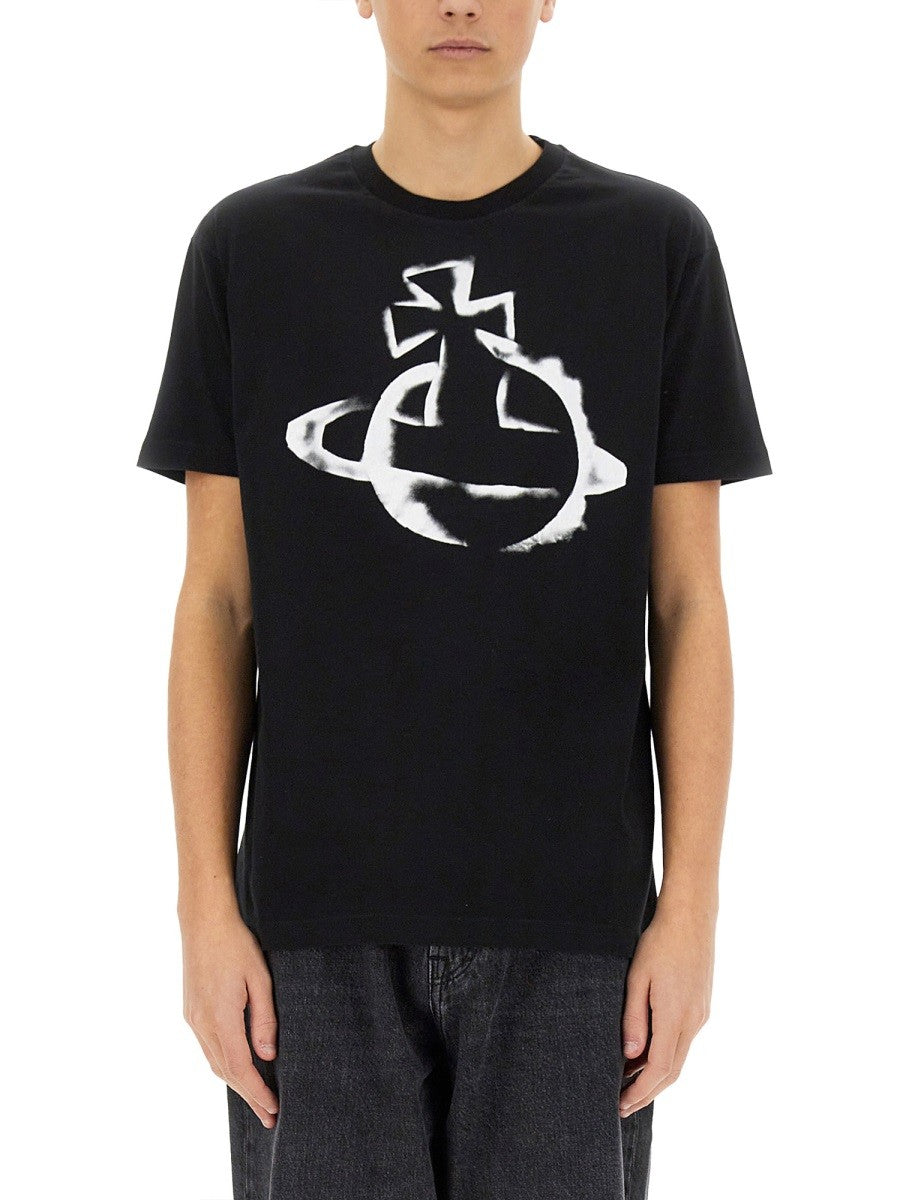 Vivienne Westwood "STENCIL ORB" T-SHIRT