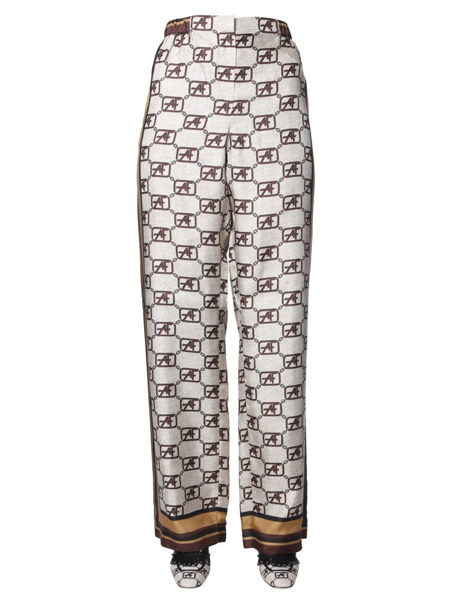 alberta ferretti STORY LOGO PANTS