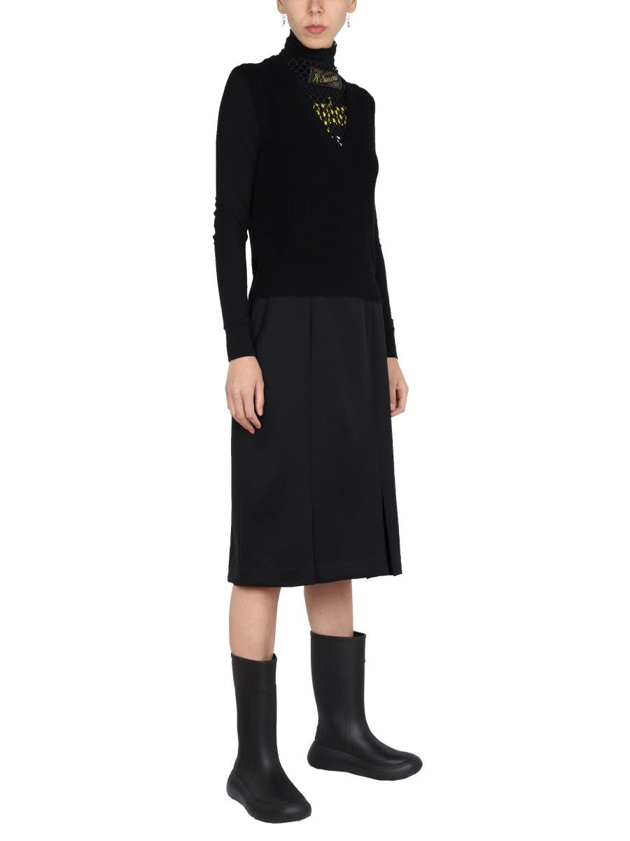 RAF SIMONS STRAIGHT CUT SKIRT