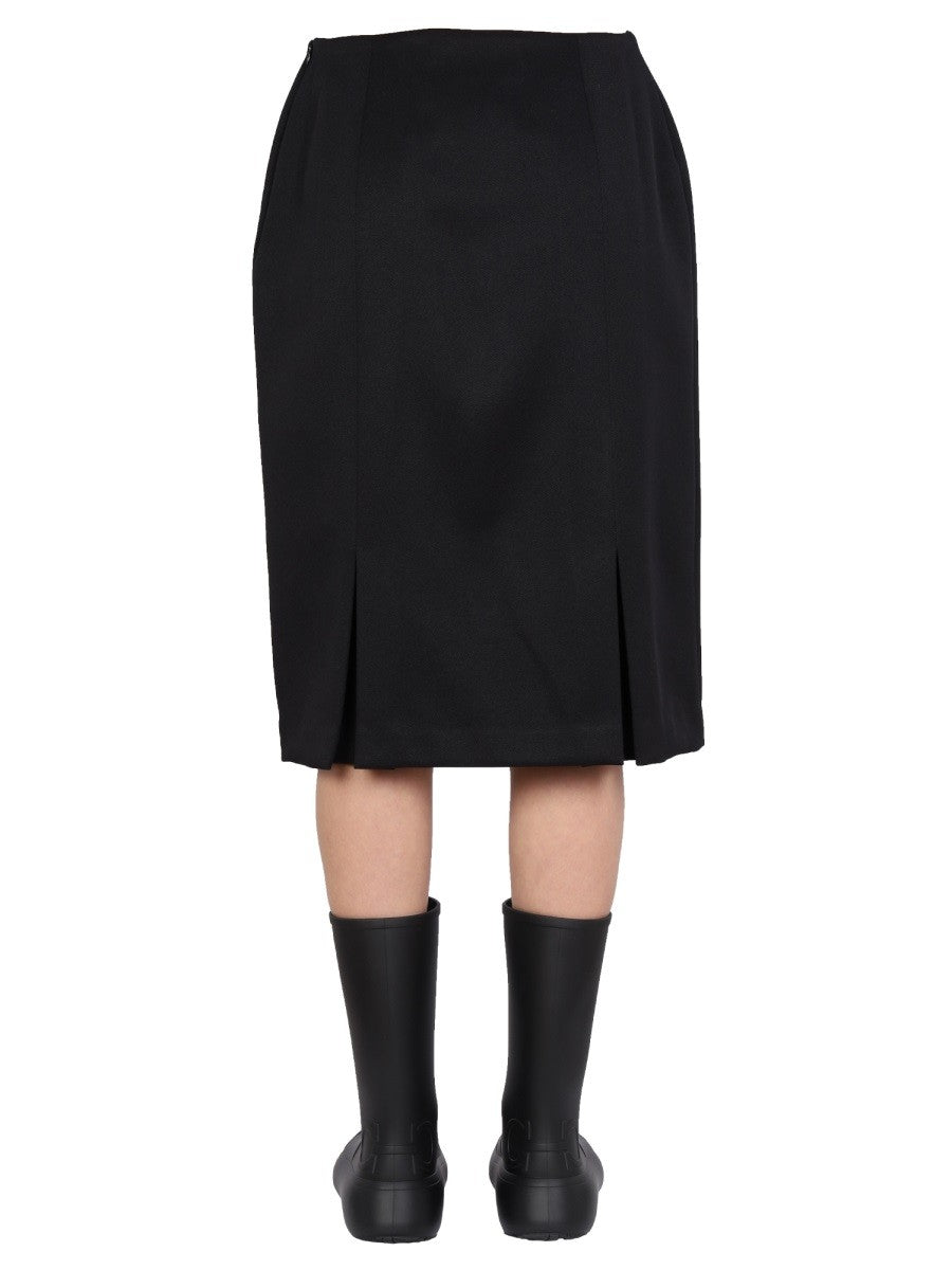 RAF SIMONS STRAIGHT CUT SKIRT