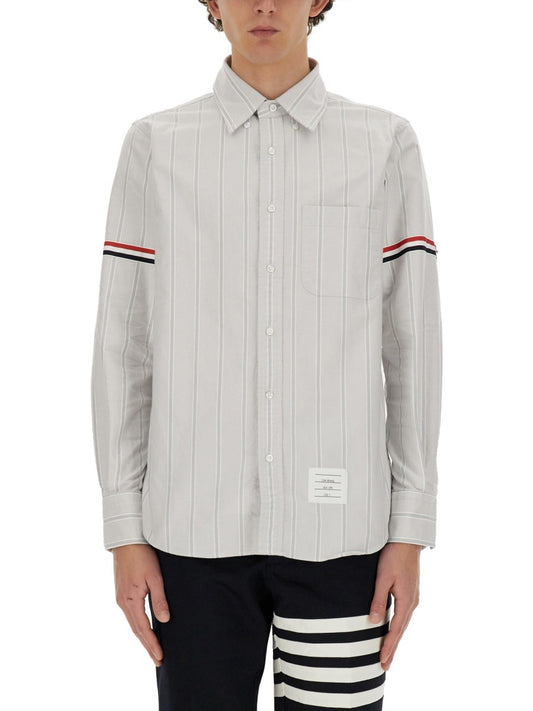 THOM BROWNE STRAIGHT FIT SHIRT