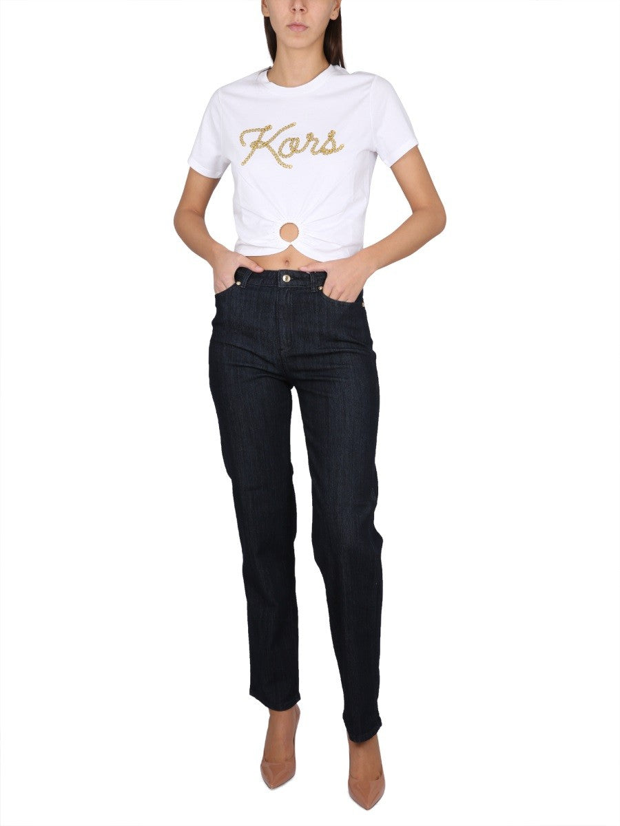 MICHAEL BY MICHAEL KORS STRAIGHT LEG JEANS