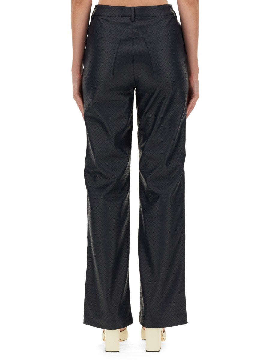 ROTATE BIRGER CHRISTENSEN STRAIGHT LEG PANTS