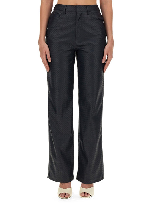 ROTATE BIRGER CHRISTENSEN STRAIGHT LEG PANTS