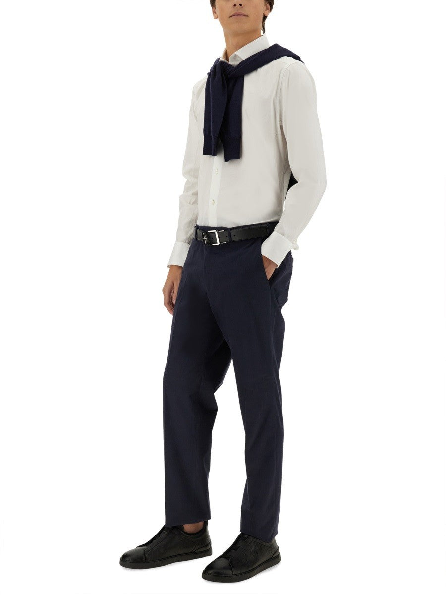 Zegna STRETCH COTTON SHIRT