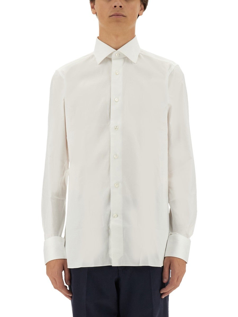 Zegna STRETCH COTTON SHIRT