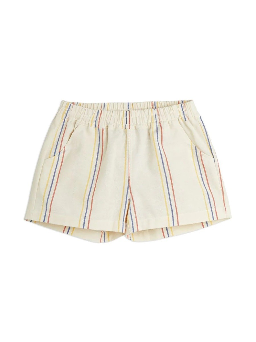 MINI RODINI stripe y/d woven shorts - chapter 1