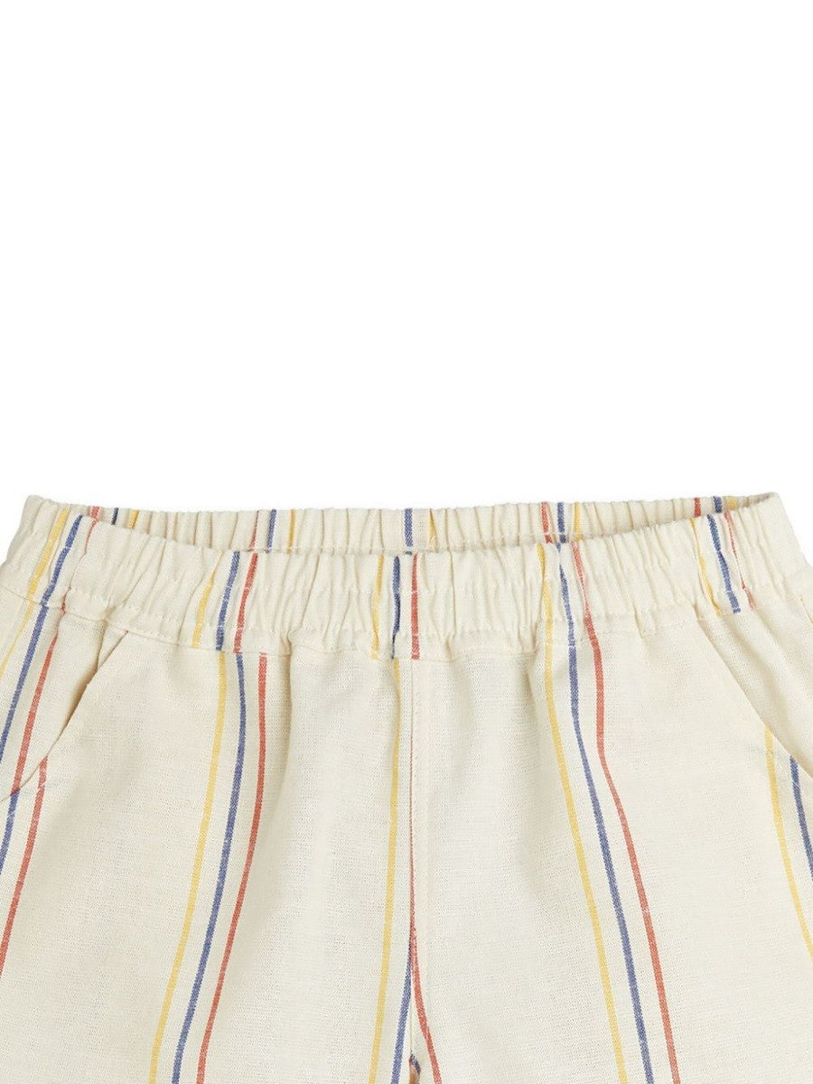 MINI RODINI stripe y/d woven shorts - chapter 1